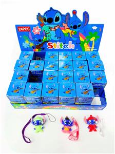 展示盒24只盲盒植绒款pvc史迪（混色混款） - OBL10389244