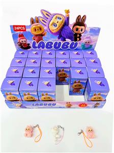 展示盒24只盲盒植绒款pvc瑜伽拉布（混色混款） - OBL10389249