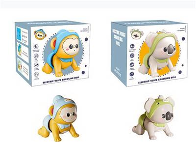 卡通益智电动小猴、考拉爬娃 - OBL10389283