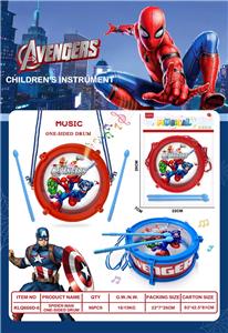 蜘蛛侠乐器单面敲鼓 - OBL10389878