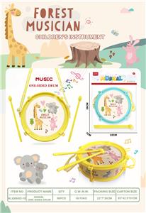 小鹿乐器单面敲鼓 - OBL10389882