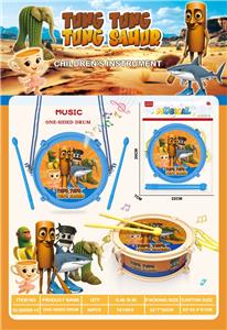 山海经乐器单面敲鼓 - OBL10389884