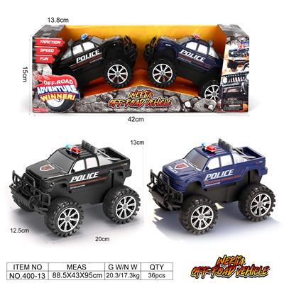 两只装皮卡惯性警车 - OBL10389953