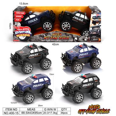 两只混装皮卡加商务惯性警车 - OBL10389955