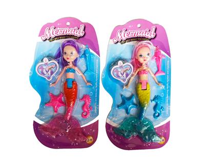 8寸实身美人鱼娃娃/2款混装 - OBL10390583