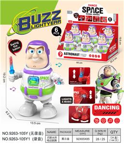 巴斯光年
电动声光跳舞机器人 - OBL10390766