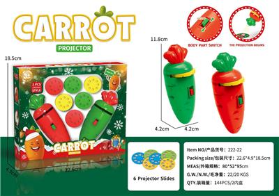 圣诞萝卜投影手电 - OBL10391338