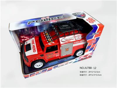 惯性消防车带灯光声音，包电 - OBL10392330
