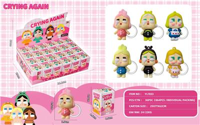 岁三娃钥匙扣公仔盲盒 - OBL10392551