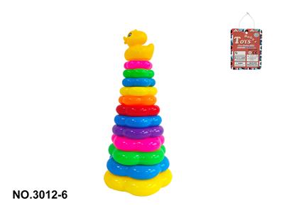 12层花型彩虹套圈（嘟嘟鸭) - OBL10392617