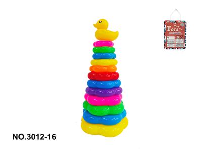 12层花型彩虹套圈（大黄鸭) - OBL10392627