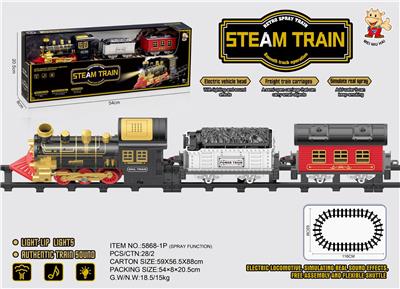 仿真蒸汽电动轨道火车 - OBL10392962