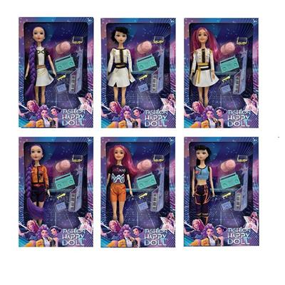 11寸实身9关节猎魔女团娃娃带配件 6款混 - OBL10393099