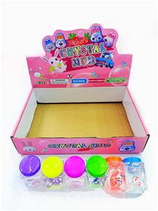 展示盒24只方杯加公仔水晶泥 - OBL10393246