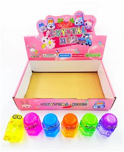 展示盒24只大眼仔6角杯水晶泥 - OBL10393248