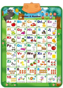 挂图英文字母 - OBL10393912