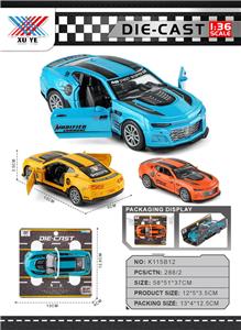 1:36  合金回力车模 雪佛兰赛车 开车门（1只装） - OBL10394528
