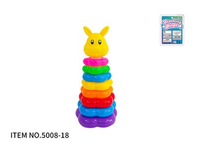 8层花型彩虹套圈（兔子） - OBL10394726