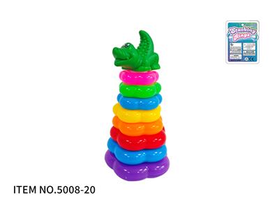 8层花型彩虹套圈（鳄鱼) - OBL10394728