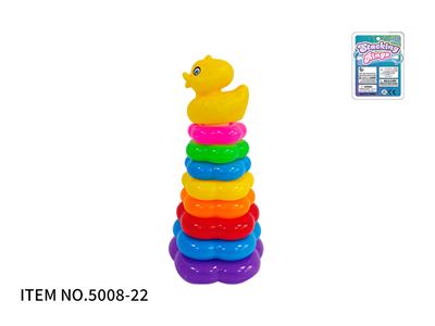 8层花型彩虹套圈（嘟嘟鸭) - OBL10394730
