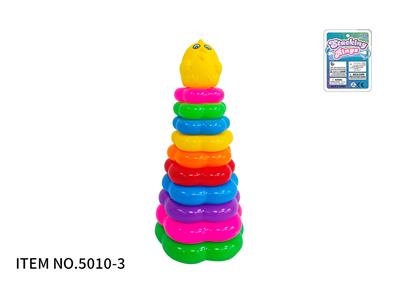 10层花型彩虹套圈（鸡仔) - OBL10394734