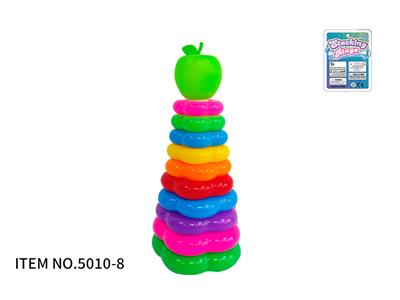 10层花型彩虹套圈（苹果) - OBL10394739