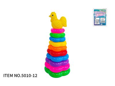 10层花型彩虹套圈（公鸡） - OBL10394742