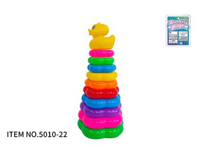10层花型彩虹套圈（嘟嘟鸭) - OBL10394753