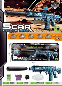 M416 RIFLE突击步枪手自一体 电动连发/手动单发 7.4v锂电池，手提盒+热缩膜 - OBL10394831