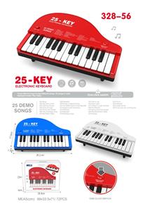 25键三角琴红蓝白三色混装 - OBL10394889