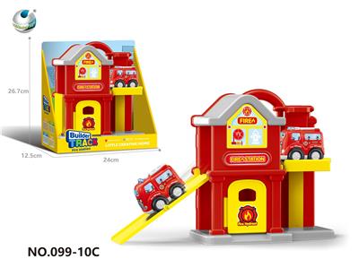 消防轨道套装（带灯光声音*1车） - OBL10396403