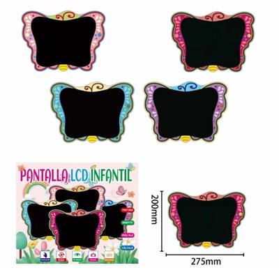 9寸蝴蝶彩屏液晶写字板 - OBL10396884