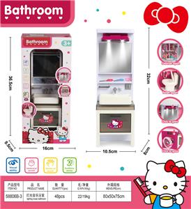 粉红色浴室过家家（灯光） - OBL10398228