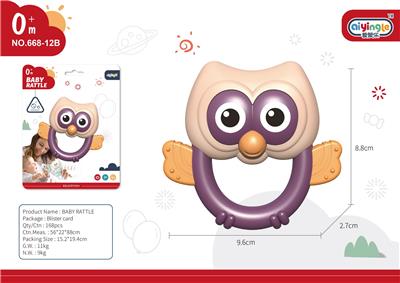 猫头鹰摇铃 - OBL10398370