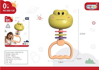 青蛙牙咬摇铃 - OBL10398373