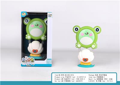 贝壳吸盘+卡通音乐青蛙摇铃 - OBL10398870