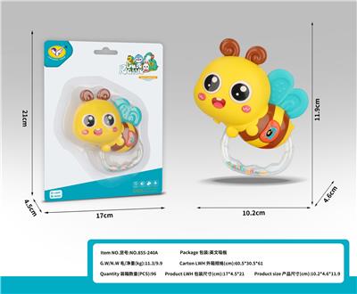 卡通音乐蜜蜂摇铃 - OBL10398893