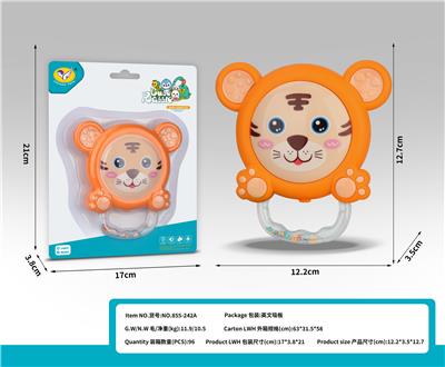卡通音乐老虎摇铃 - OBL10398895