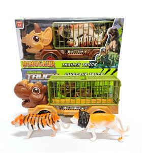 恐龙惯性工程车+虎狮 - OBL10399513