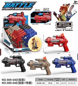 疯狂动物城
电动喷雾八音枪 - OBL10400402