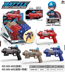 美国队长
电动喷雾八音枪 - OBL10400413