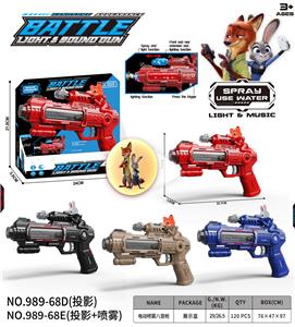 疯狂动物城
电动喷雾八音枪 - OBL10400422