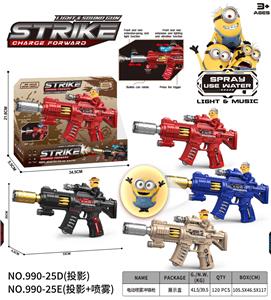 小黄人
电动喷雾冲锋枪 - OBL10400507