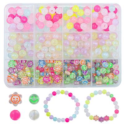 8mm圆珠+笑脸+线12格 - OBL10400865