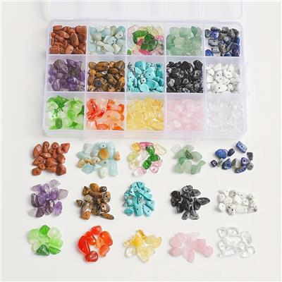 水晶珠+线15格 - OBL10400890