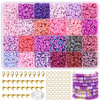 软陶片+龙虾扣包扣圈+线 24格 - OBL10400922