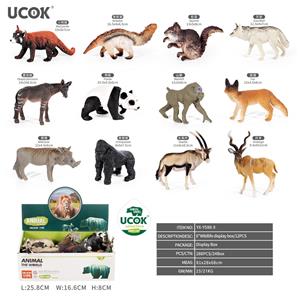 12只6寸野生动物展示盒 - OBL10401293