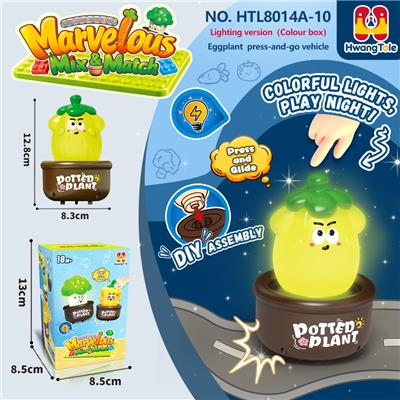 果蔬类按压车
茄子按压滑行车
按压车 卡通车按压滑行
压力车 按压萌趣车
DIY积木底座拆卸
（七彩渐变灯光版）
（产品采用UV工艺） - OBL10401350