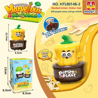 果蔬类按压车
彩椒按压滑行车
按压车 卡通车按压滑行
压力车 按压萌趣车
DIY积木底座拆卸
（产品采用UV工艺） - OBL10401361