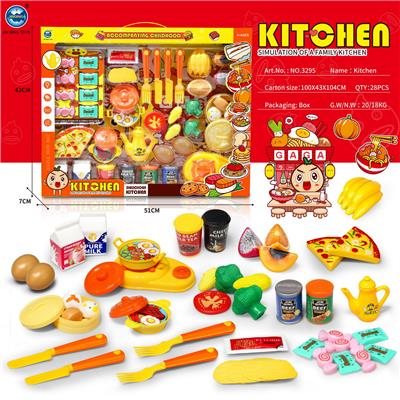 彩盒嘎嘎小厨房过家家套装 - OBL10401514